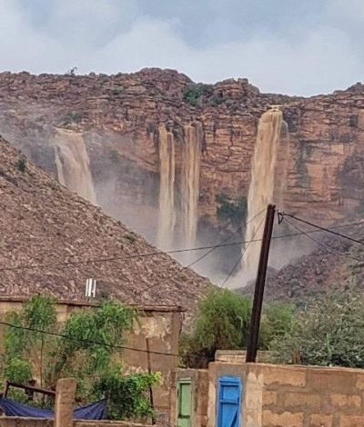 صورة كيفه : أمطار غزيرة  تنهمر على الولاية، و هذه بعض المقاييس